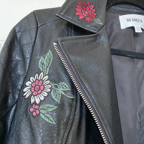 HOST PICK x2 BB Dakota Quilted Leather Jacket - Picture 8 of 12